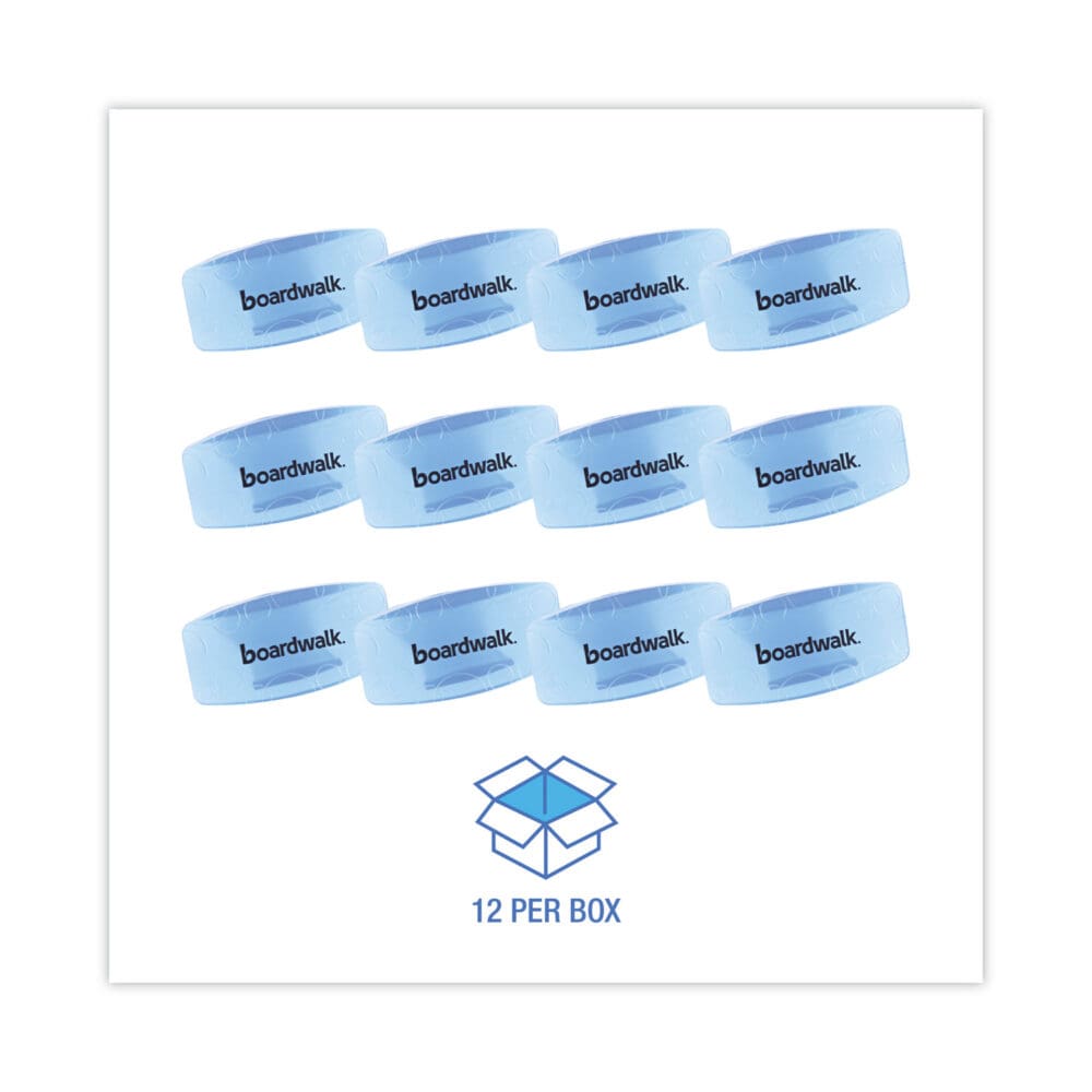 Bowl Clip, Cotton Blossom Scent, Blue, 12/Box - Image 4