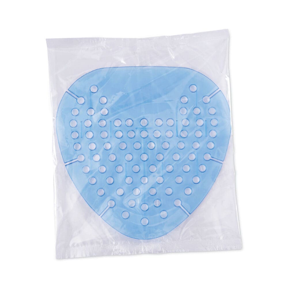 Gem Urinal Screens, Cotton Blossom Scent, Blue, 12/Box - Image 4