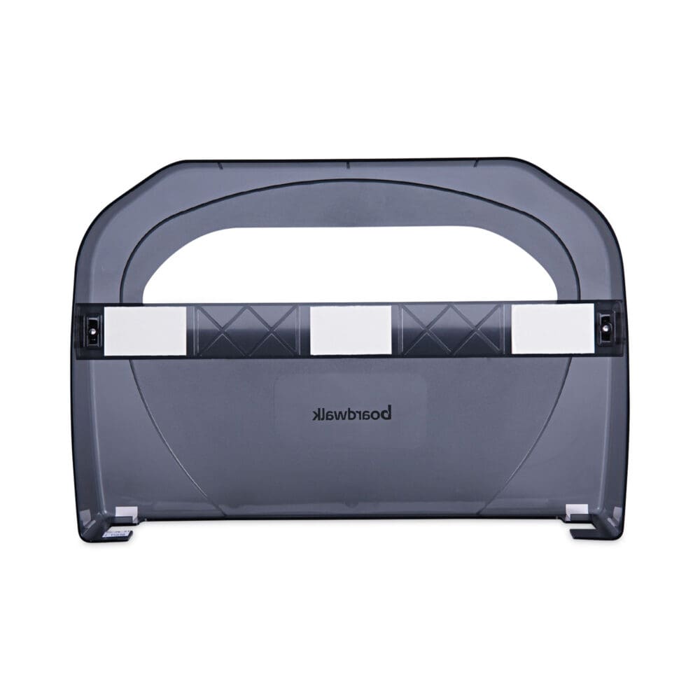 Toilet Seat Cover Dispenser, 17.25 x 3.13 x 11.75, Smoke Black - Image 4