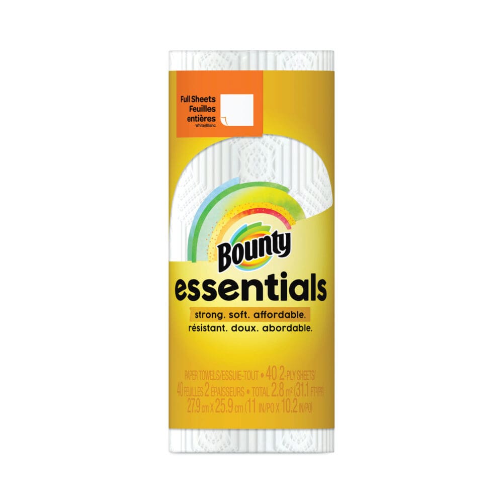 Essentials Kitchen Roll Paper Towels, 2-Ply, 11 x 10.2, 40 Sheets/Roll - Image 5