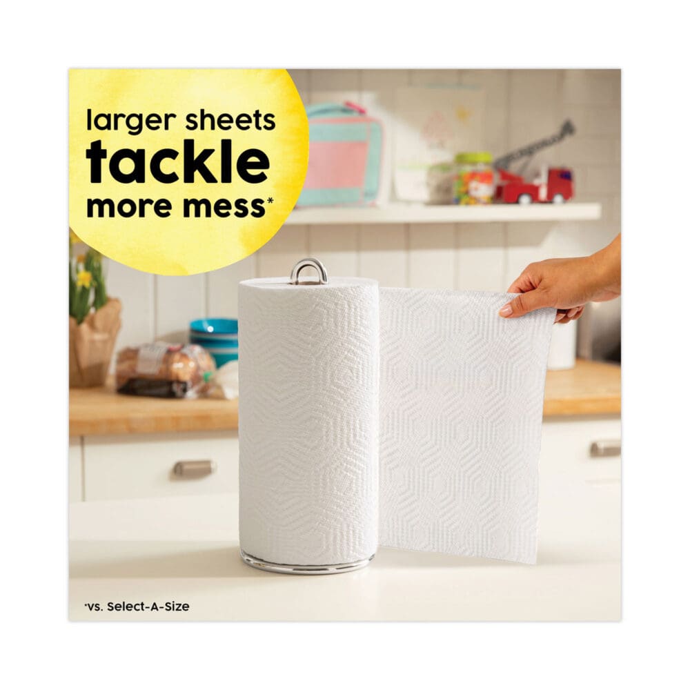 Essentials Kitchen Roll Paper Towels, 2-Ply, 11 x 10.2, 40 Sheets/Roll - Image 3