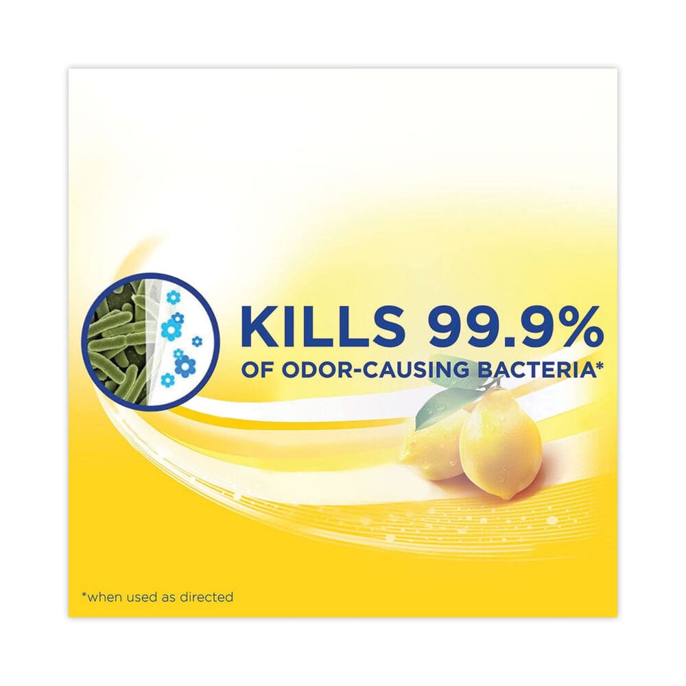 Clean and Fresh Multi-Surface Cleaner, Sparkling Lemon and Sunflower Essence, 10.75 oz Bottle, 20/Carton - Image 2