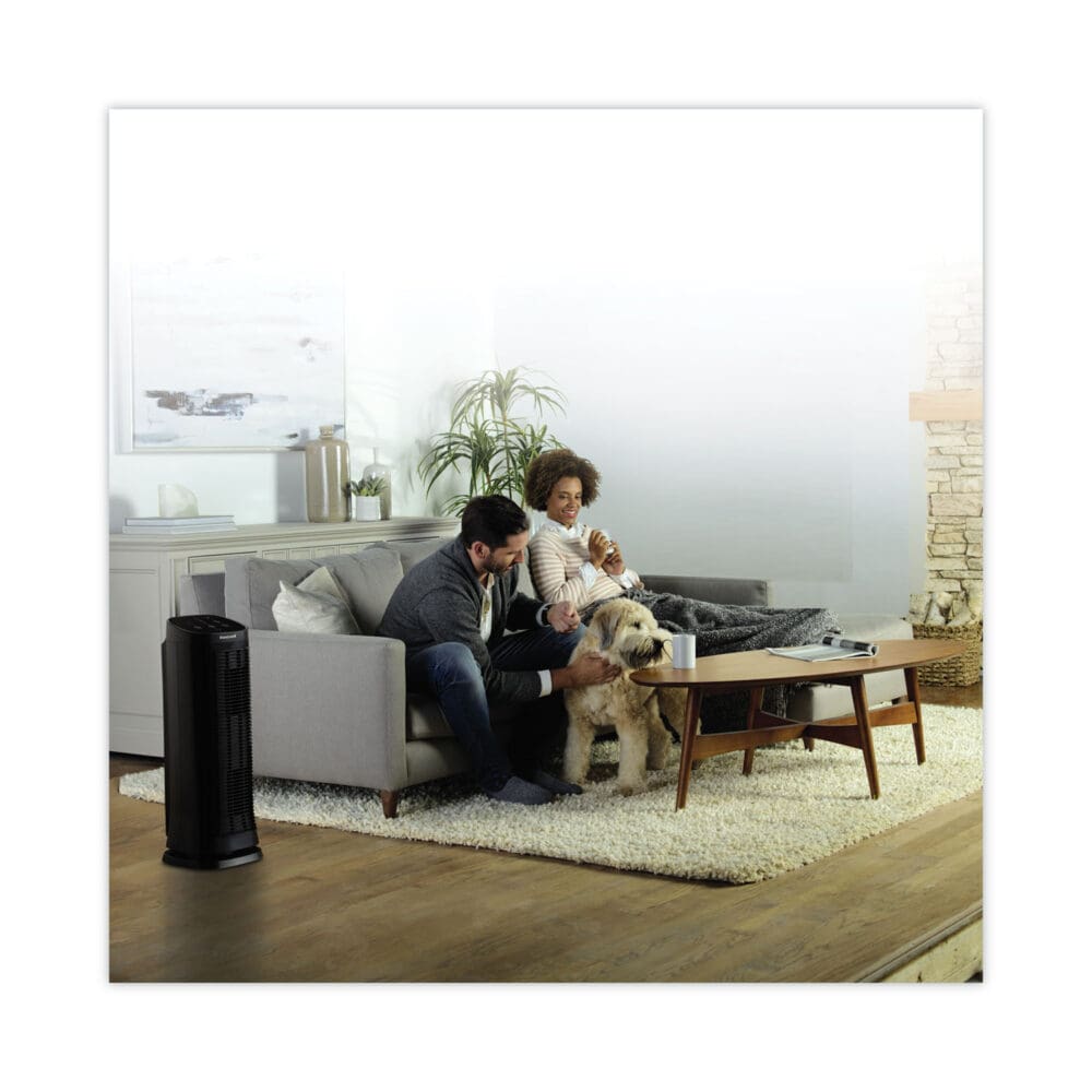 AirGenius 5 Air Purifier, 250 sq ft Room Capacity, Black - Image 4