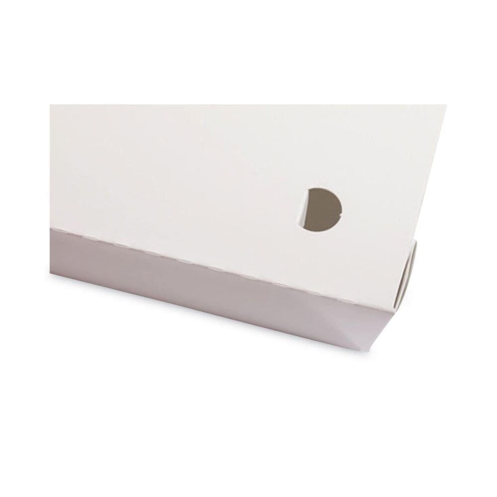 EarthChoice OneBox Paper Box, 37 oz, 4.5 x 4.5 x 2.5, White, 312/Carton - Image 2