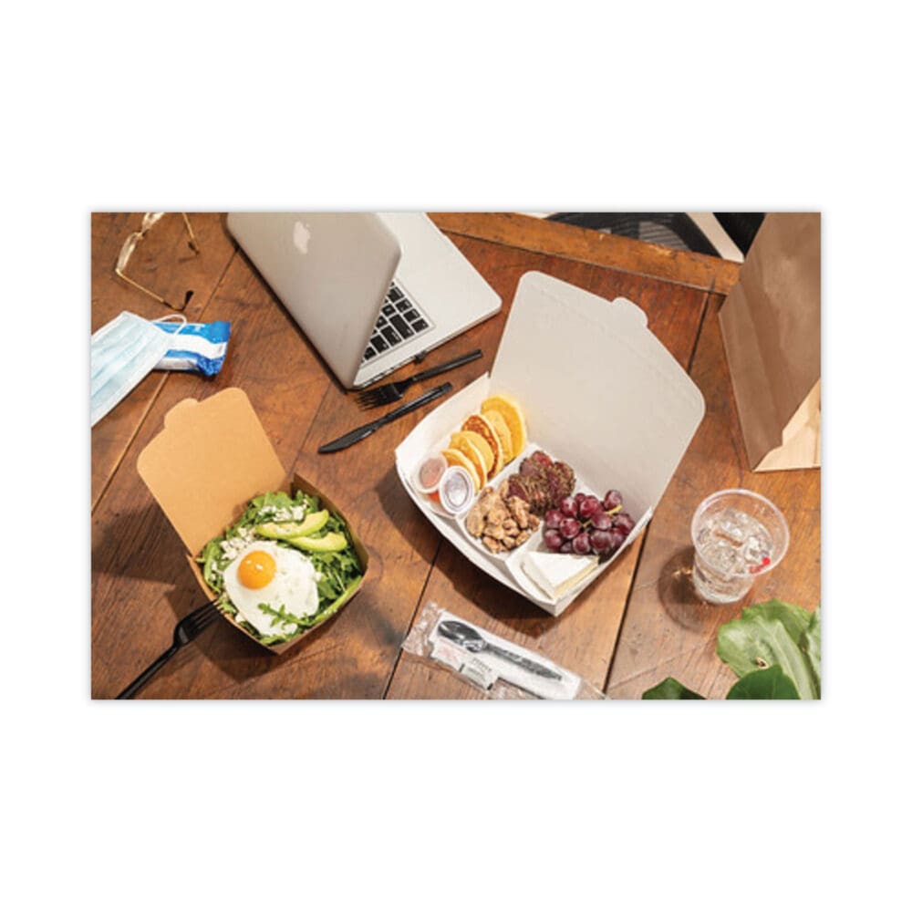 EarthChoice OneBox Paper Box, 55 oz, 9 x 4.85 x 2, White, 100/Carton - Image 3