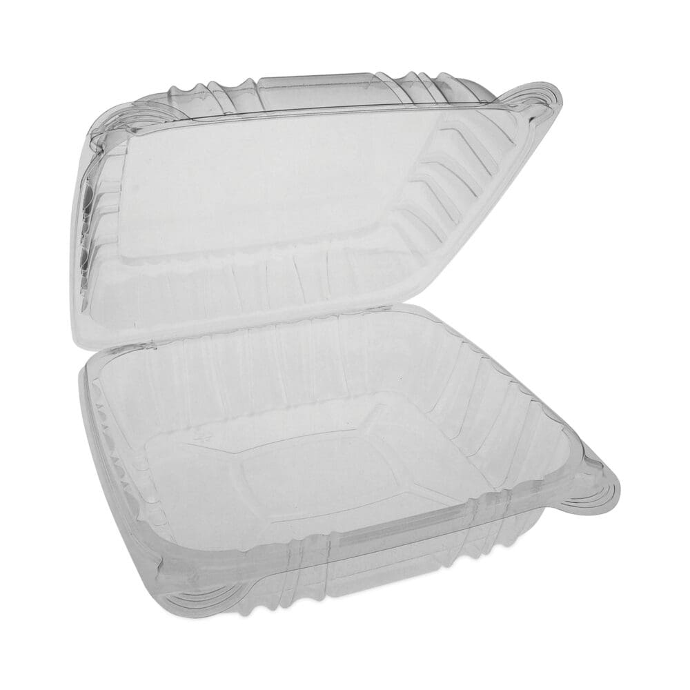 SENSATION SmartLock Hinged Lid Container, 8.34 x 8.24 x 3.05, Clear, Plastic, 200/Carton - Image 10