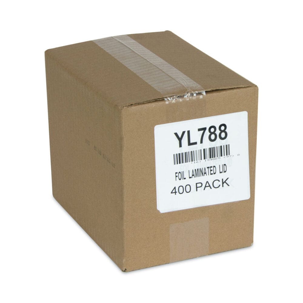 Aluminum Take-Out Container Lid, Loaf Pan Lid, 8.4 x 5.9, White/Aluminum, 400/Carton - Image 4