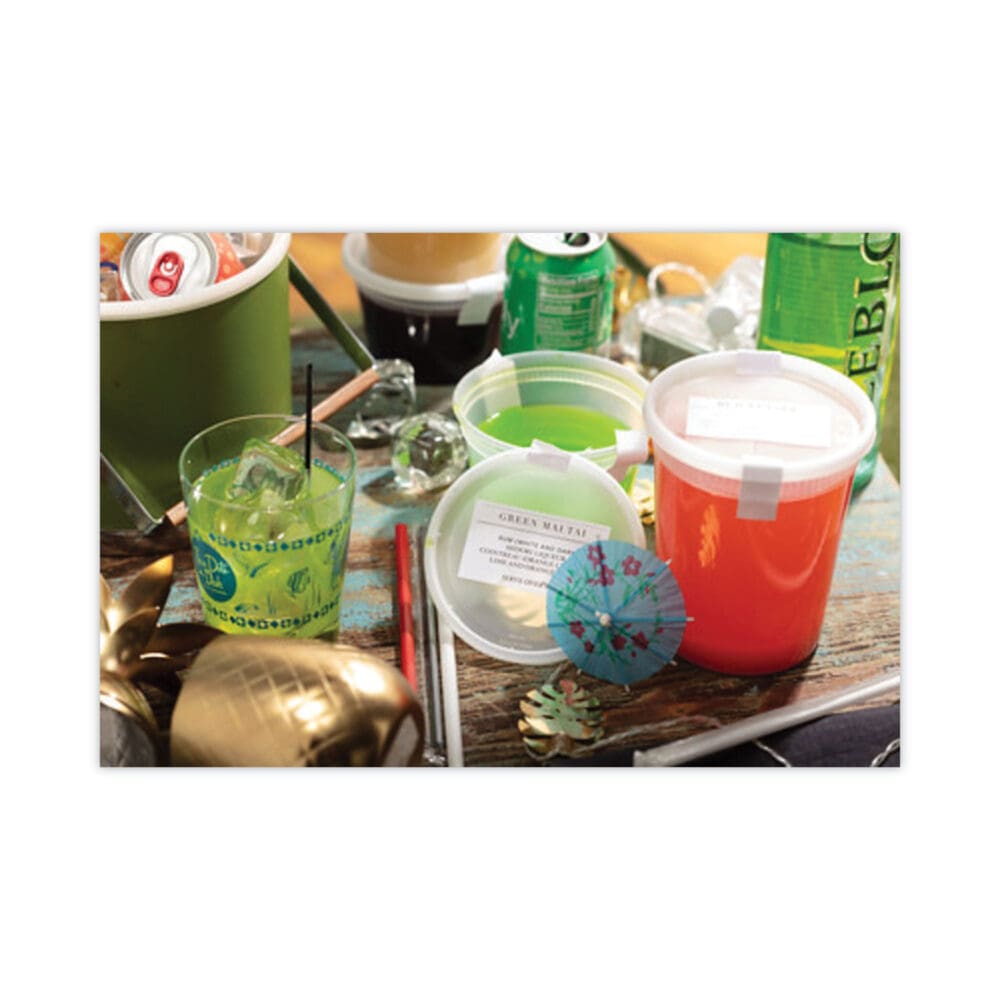 Newspring DELItainer Microwavable Container, 12 oz, 4.55 x 2.45 x 2.45, Clear, Plastic, 240/Carton - Image 5