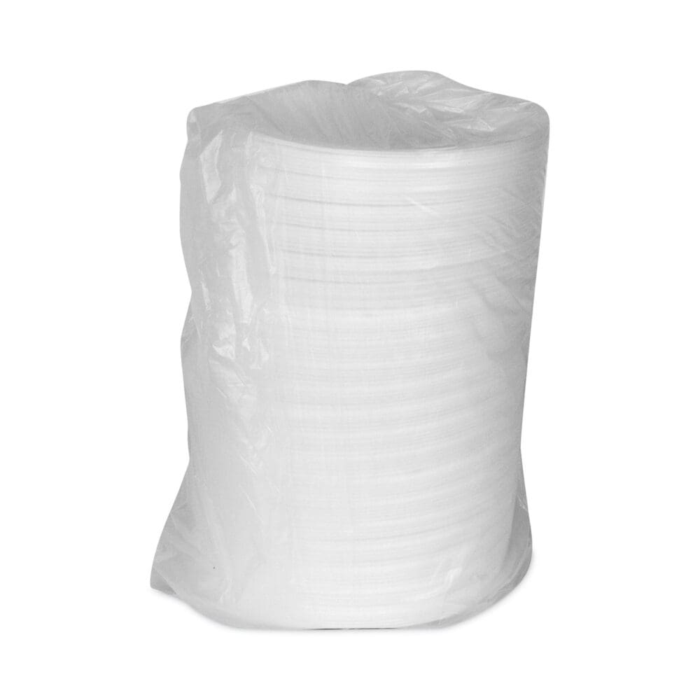 Placesetter Satin Non-Laminated Foam Dinnerware, Plate, 7" dia, White, 900/Carton - Image 4