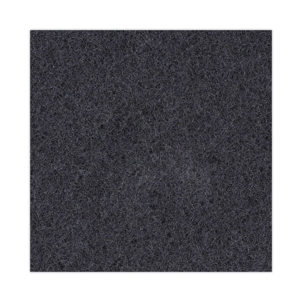 Stripping Floor Pads, 19" Diameter, Black, 5/Carton - Image 5