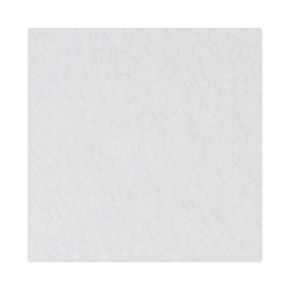 Polishing Floor Pads, 13" Diameter, White, 5/Carton - Image 5