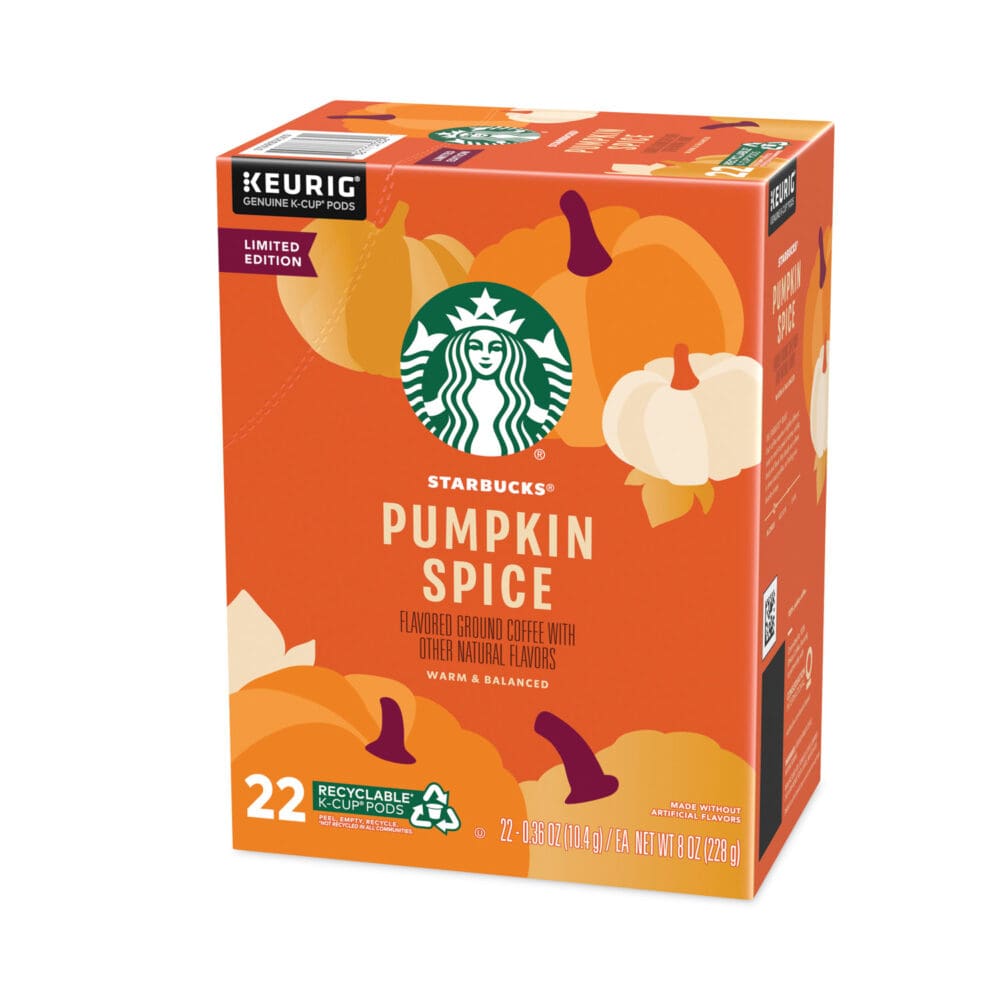 Pumpkin Spice Coffee, K-Cups, 22/Box, 4 Boxes/Carton - Image 3