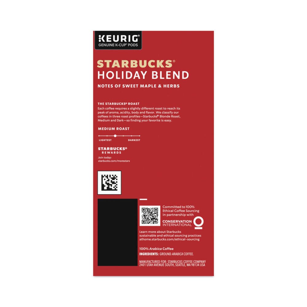 Holiday Blend Coffee, K-Cups, 22/Box, 4 Boxes/Carton - Image 2