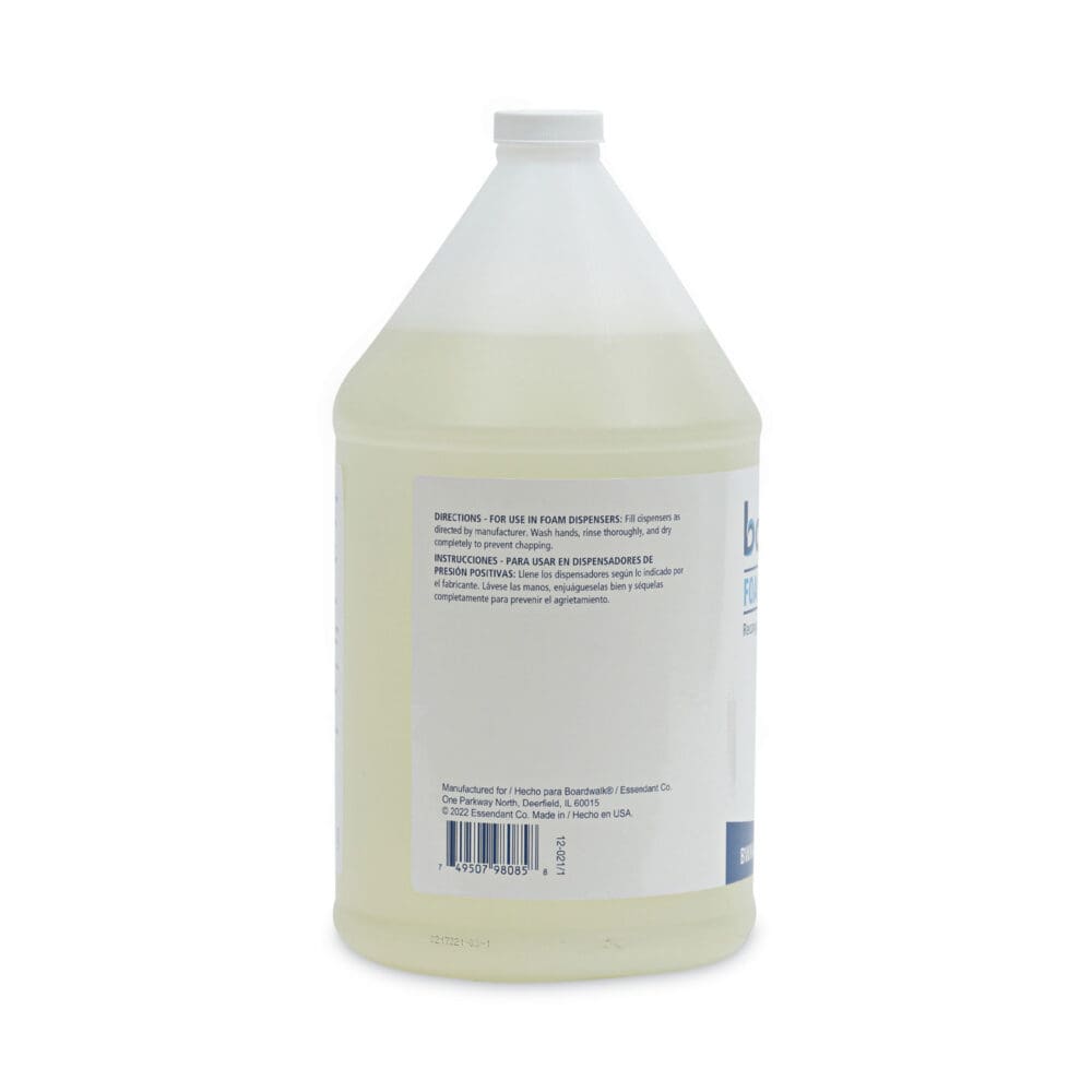 Foaming Hand Soap, Herbal Mint Scent, 1 gal Bottle, 4/Carton - Image 4