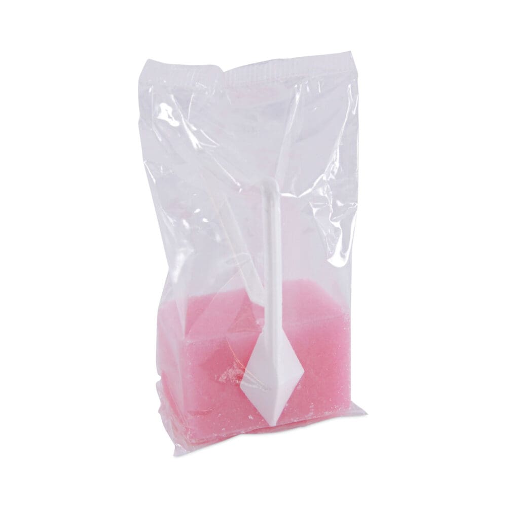 Toilet Bowl Para Deodorizer Block, Cherry Scent, 4 oz, Pink, 144/Carton - Image 7