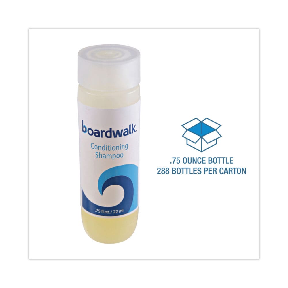 Conditioning Shampoo, Floral Fragrance, 0.75 oz. Bottle, 288/Carton - Image 7