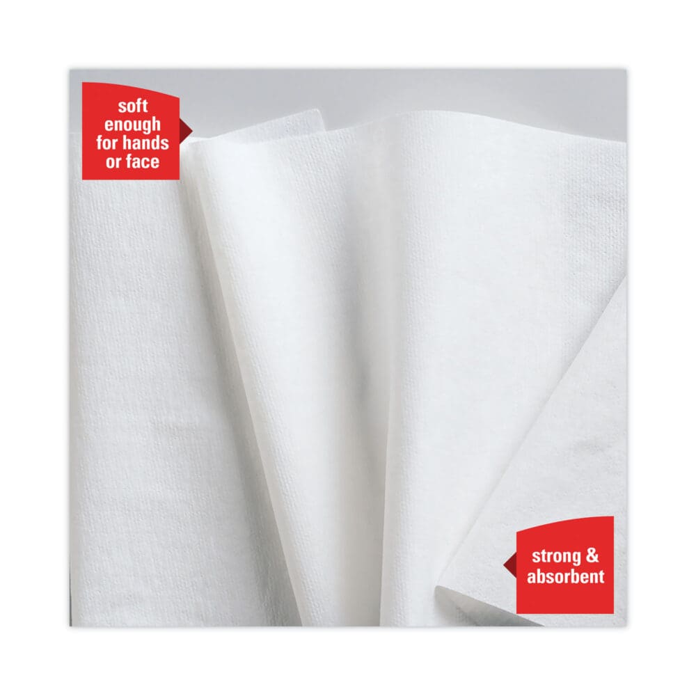 L40 Towels, Small Roll, 10.4 x 11, White, 70/Roll, 24 Rolls/Carton - Image 4