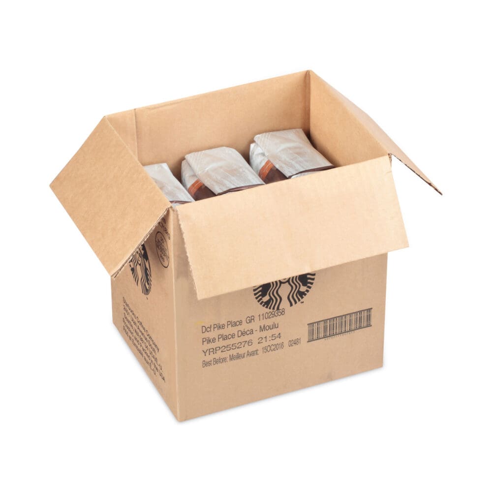 Coffee, Pike Place Decaf, 1 lb Bag, , 6/Carton - Image 5