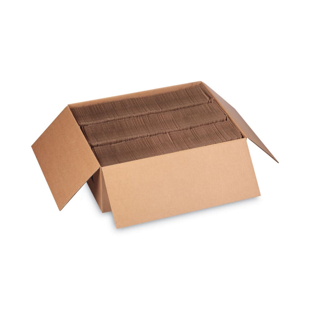 Cup Sleeves, Fits 12, 16, 20 oz Hot Cups, Kraft, 1,380/Carton - Image 2