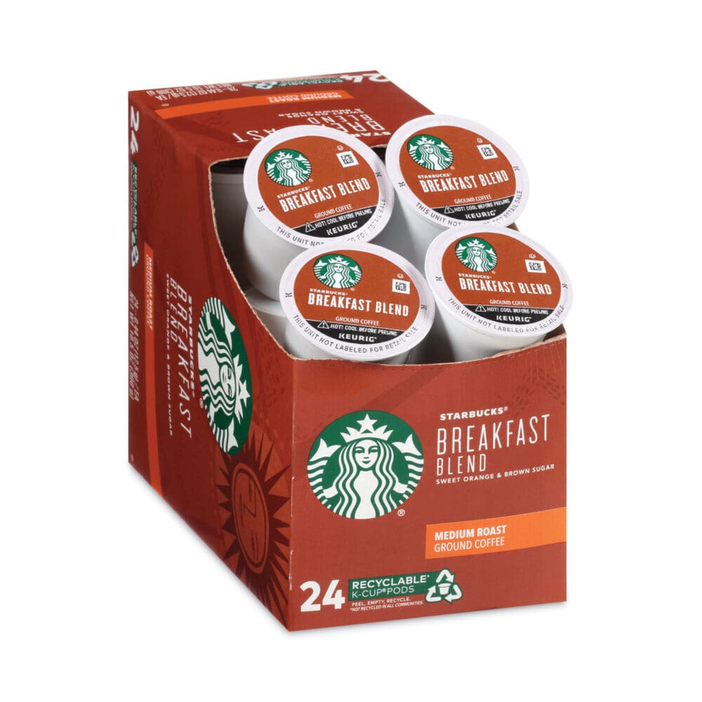 Breakfast Blend Coffee K-Cups, 96/Carton - Image 2