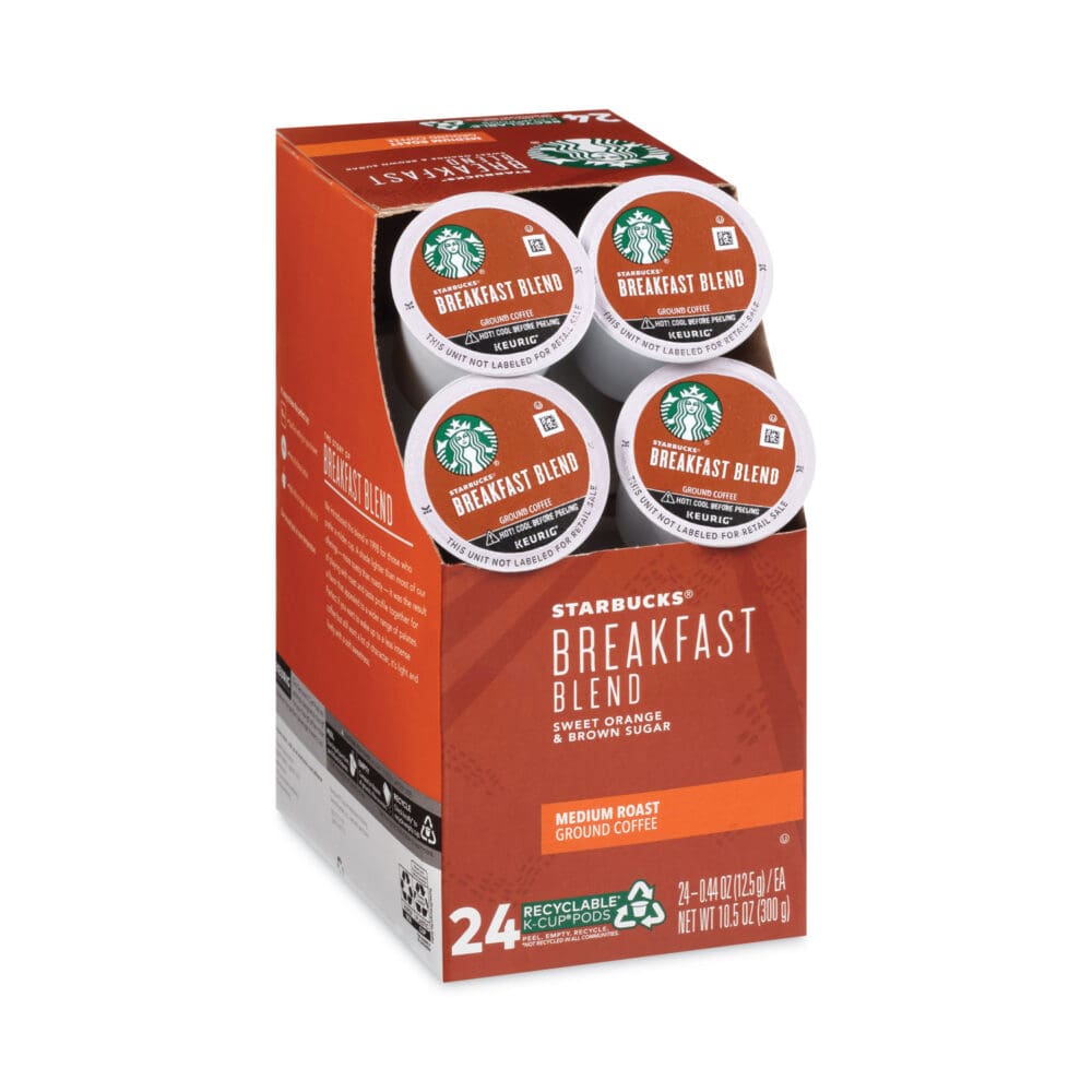 Breakfast Blend Coffee K-Cups, 96/Carton - Image 3