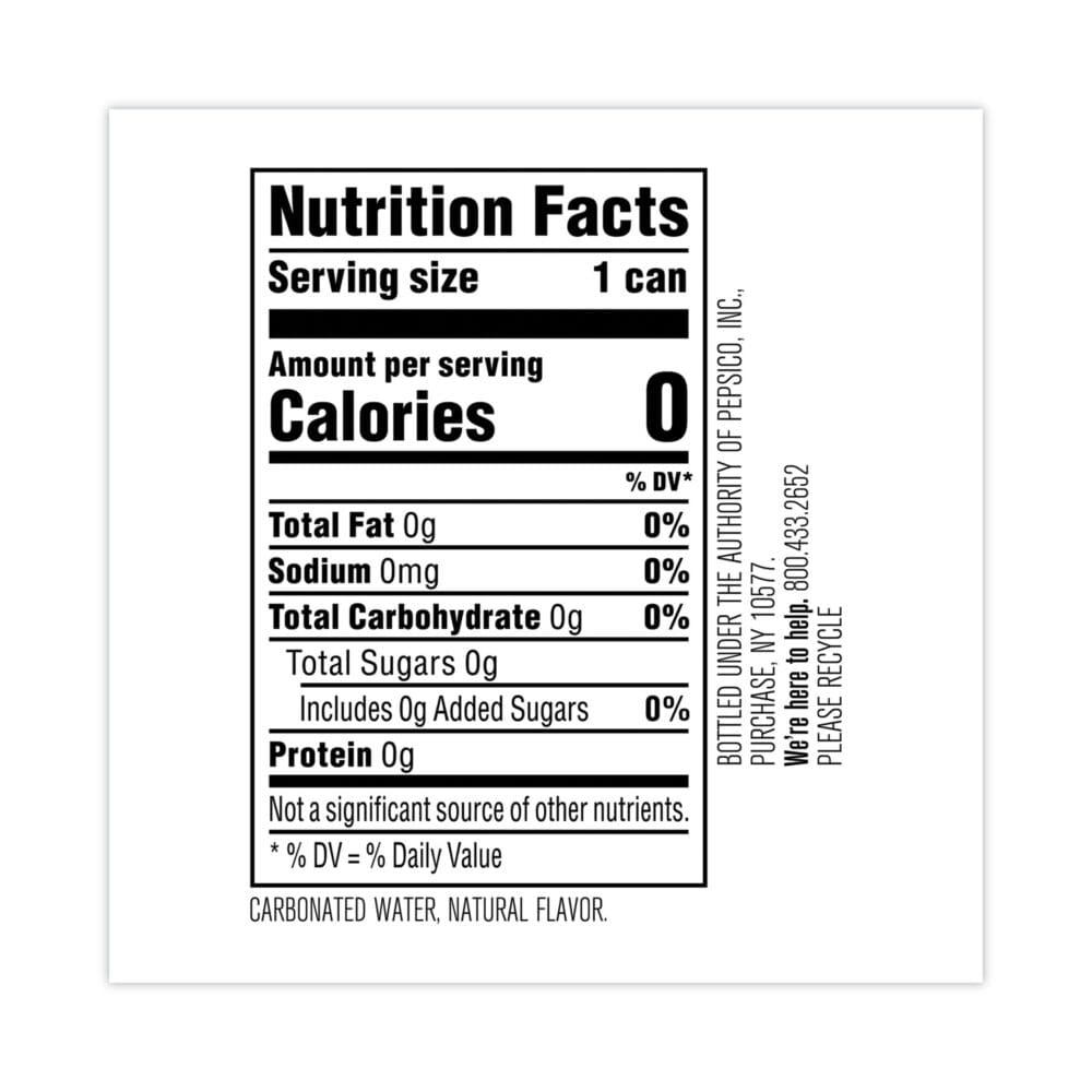 Flavored Sparkling Water, Strawberry, 12 oz Can, 8 Cans/Pack, 3 Packs/Carton - Image 2