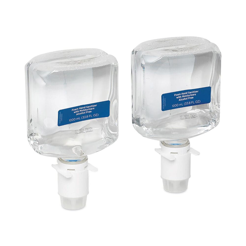 enMotion Gen2 Moisturizing Foam Hand Sanitizer Dispenser Refill, 1,000 mL Bottle, Fragrance-Free, 2/Carton - Image 3