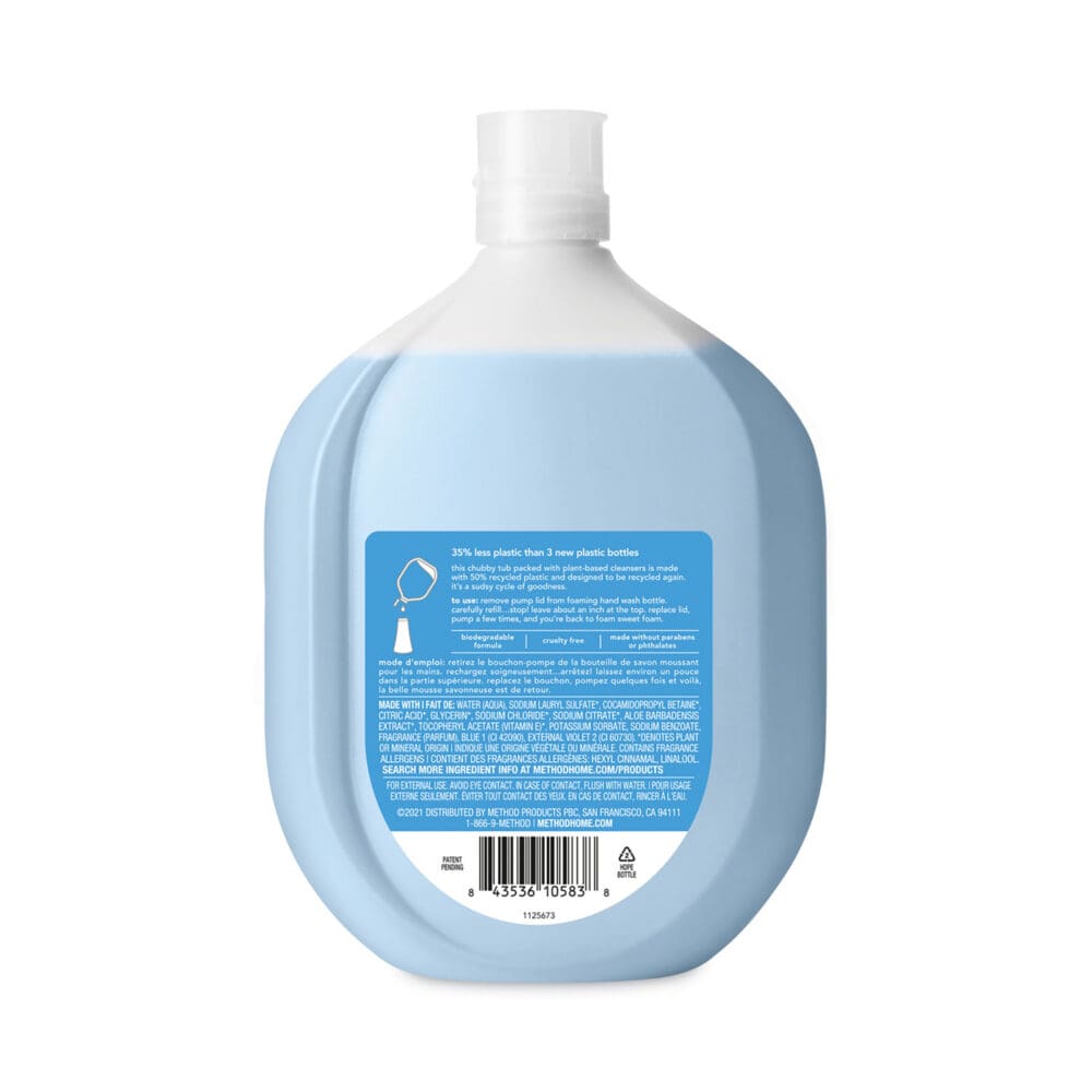 Foaming Hand Soap Refill Bottle, Sea Minerals, 28 oz Bottle - Image 4