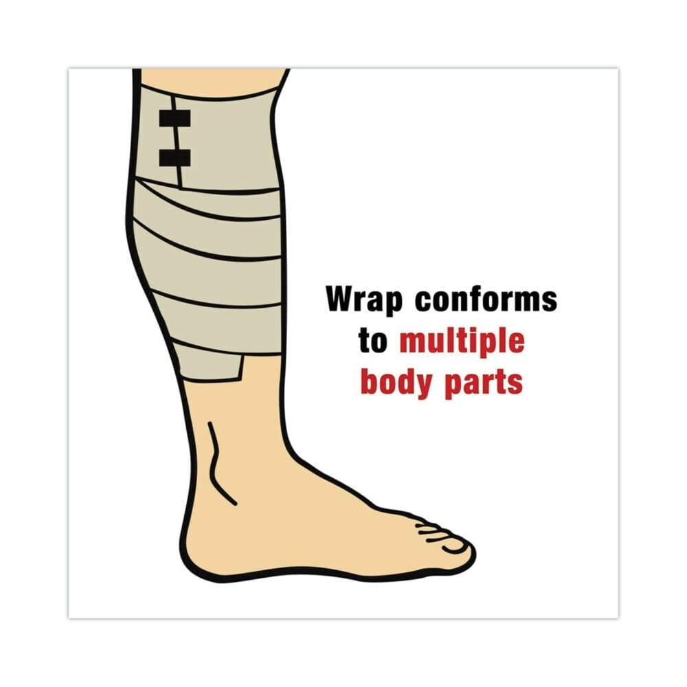Elastic Bandage with E-Z Clips, 4 x 64 - Image 3