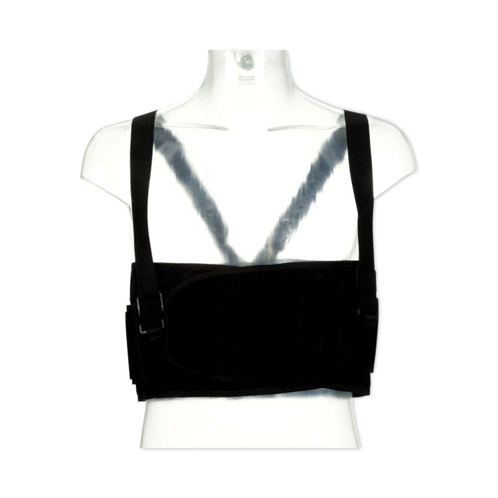 Work Belt with Removable Suspenders, One Size Fits All, Up to 48" Waist Size, Black - Image 9