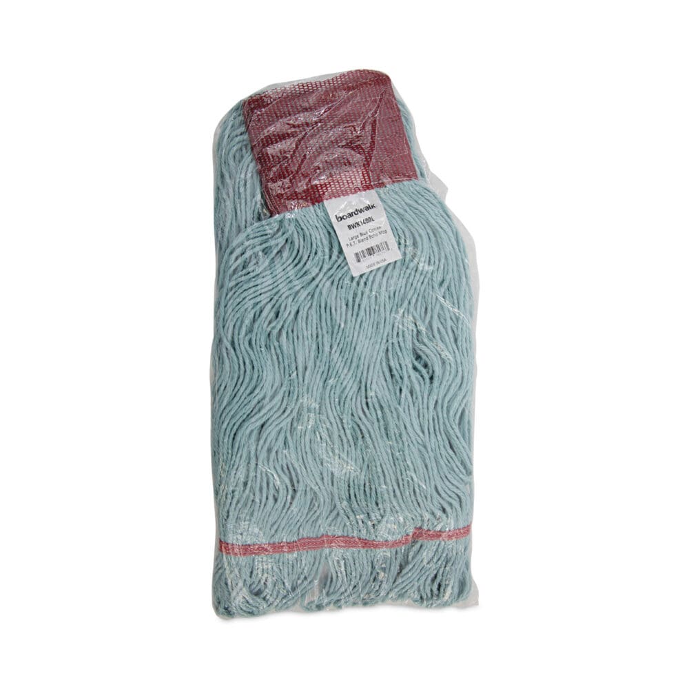 EchoMop with Looped-End Wet Head, Synthetic/Cotton, Large, Blue - Image 6
