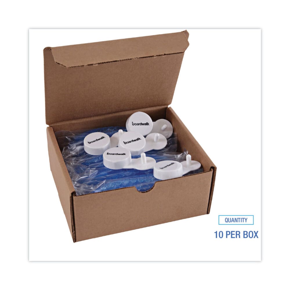 Curve Air Freshener, Cotton Blossom, Solid, Blue, 10/Box - Image 5