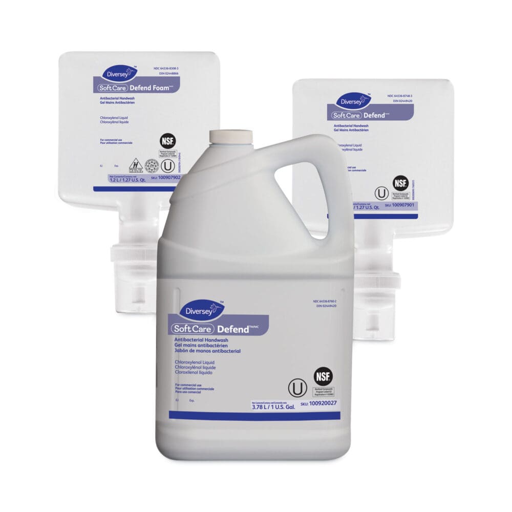Soft Care Defend Foam Handwash, Fragrance-Free, 1.2 L Refill, 6/Carton - Image 2