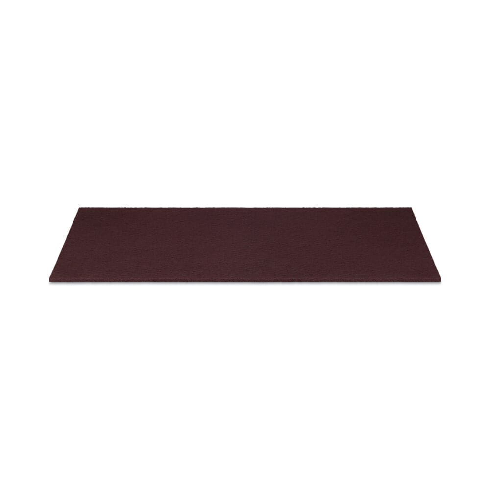 Deep Scrub Pads, 28 x 14, Maroon, 10/Carton - Image 3
