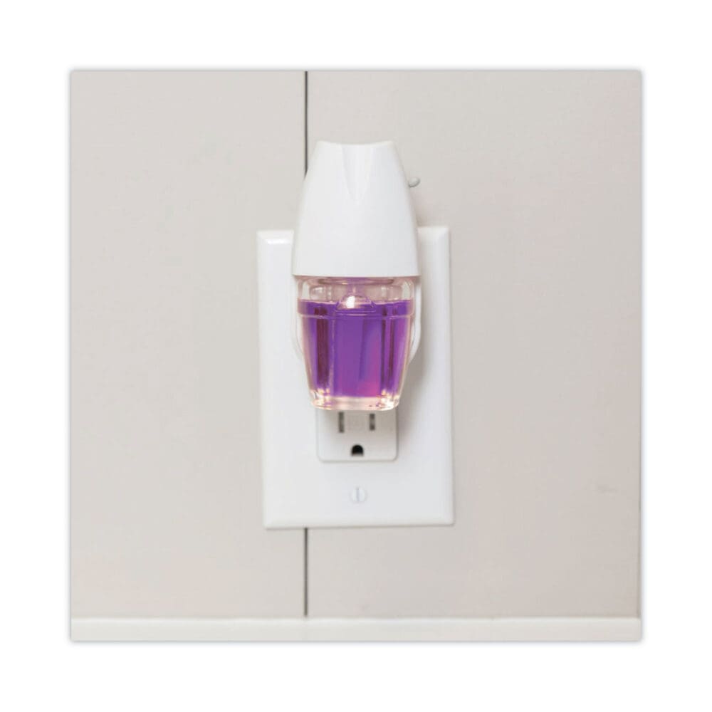 Electric Scented Oil Air Freshener Refill, Sweet Lavender and Violet, 0.67 oz Bottle, 5/Pack - Image 2