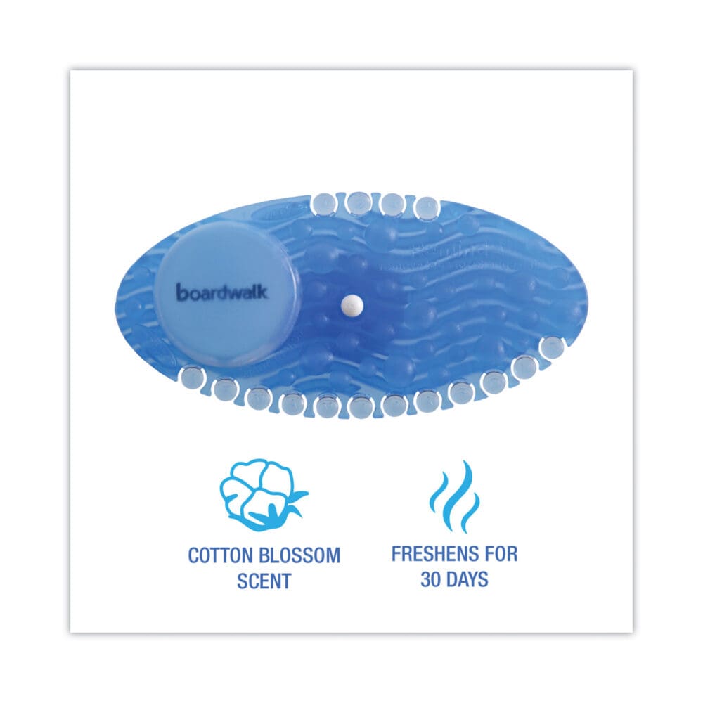 Curve Air Freshener, Cotton Blossom, Blue, 10/Box, 6 Boxes/Carton - Image 2