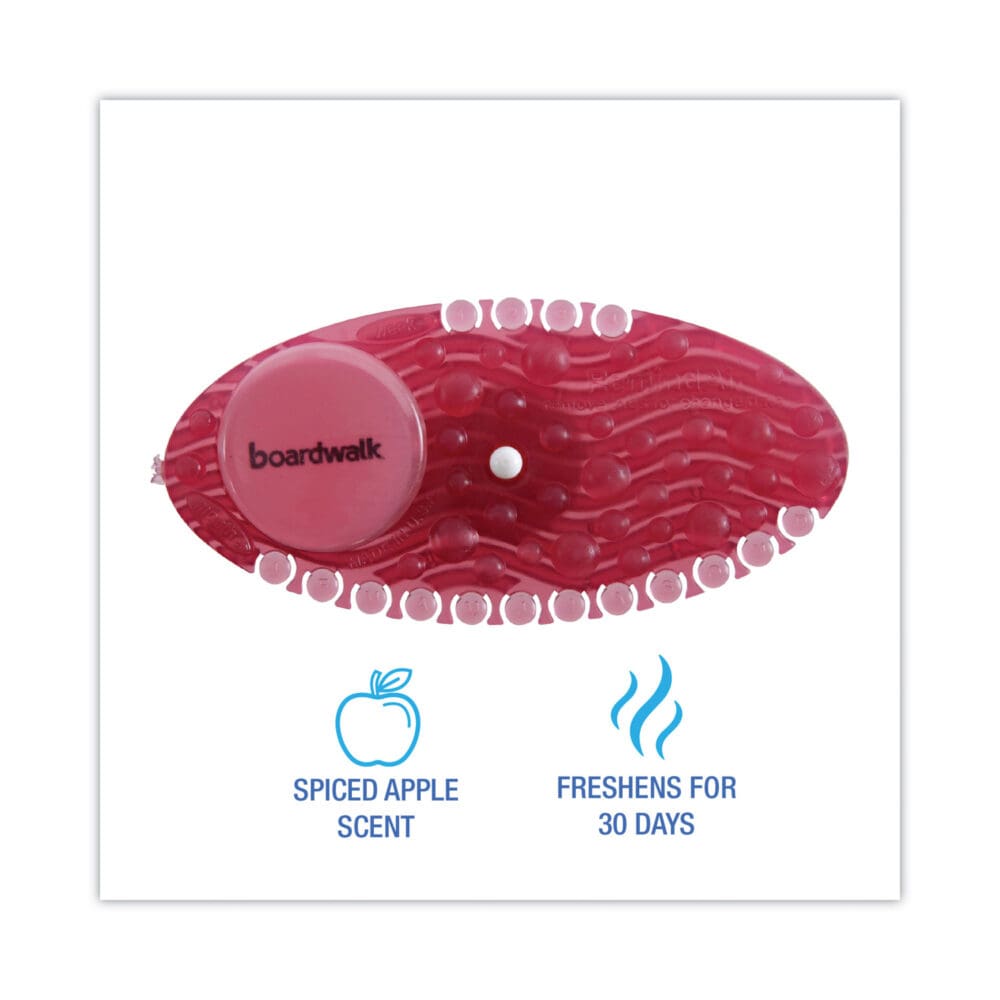 Curve Air Freshener, Spiced Apple, Solid, Red, 10/Box - Image 2