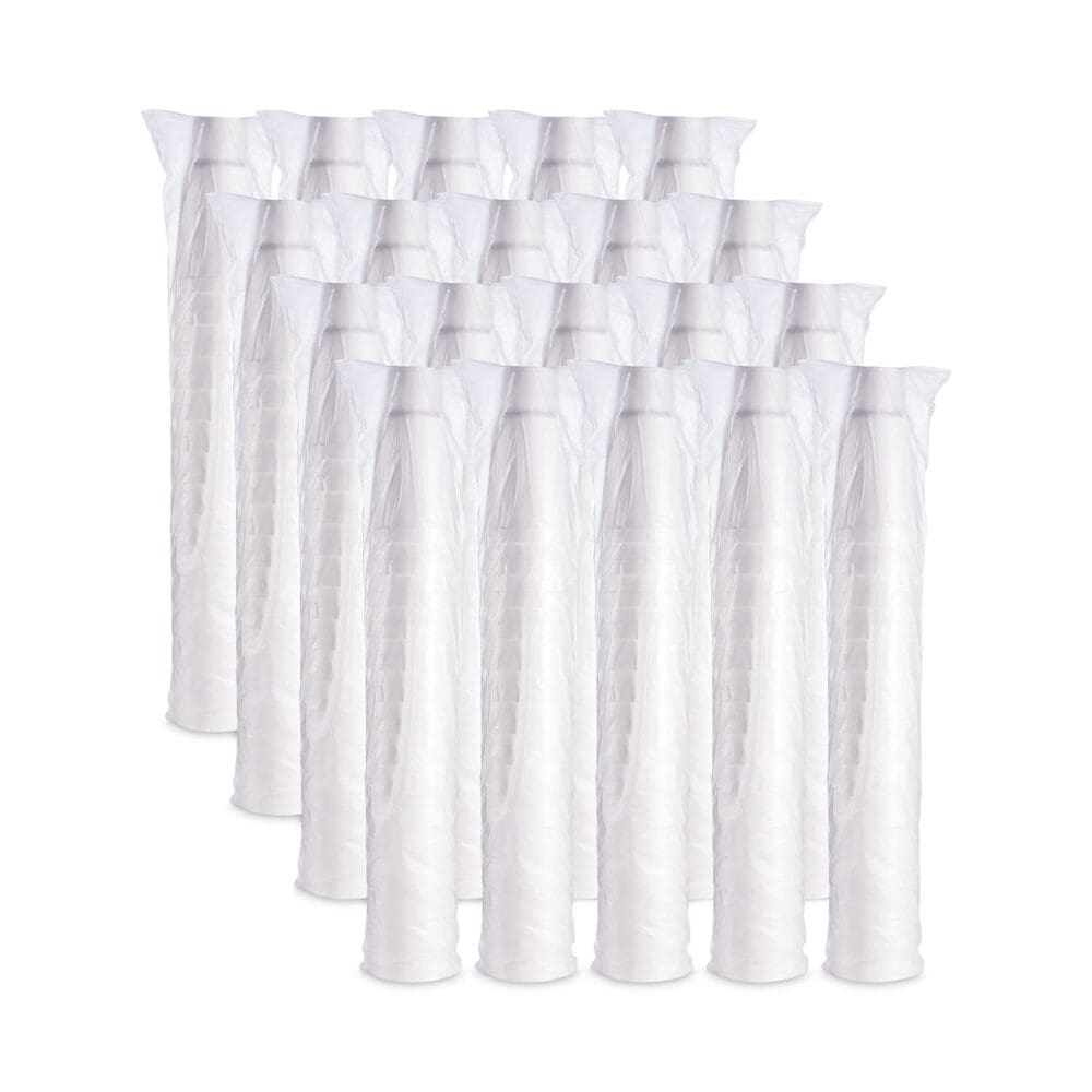 J Cup Insulated Foam Pedestal Cups, 44 oz, White, 300/Carton - Image 3