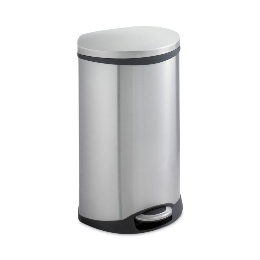 Step-On Medical Receptacle, 12.5 gal, Steel, Stainless Steel - Image 2