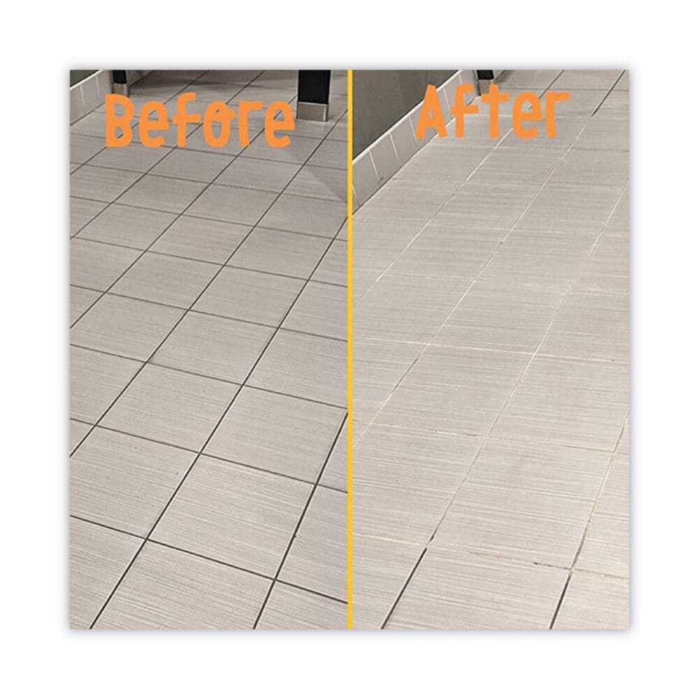 Grout and Tile Cleaner, Citrus Scent, 28 oz Trigger Spray Bottle, 6/CT - Image 5