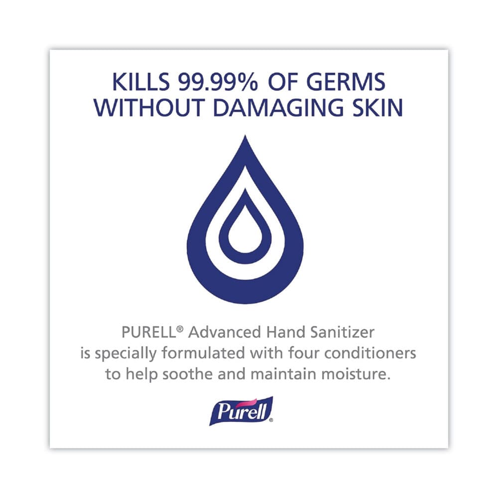 Advanced Hand Sanitizer Refreshing Gel, 1.5 L Pump Bottle, Clean Scent, 4/Carton - Image 5