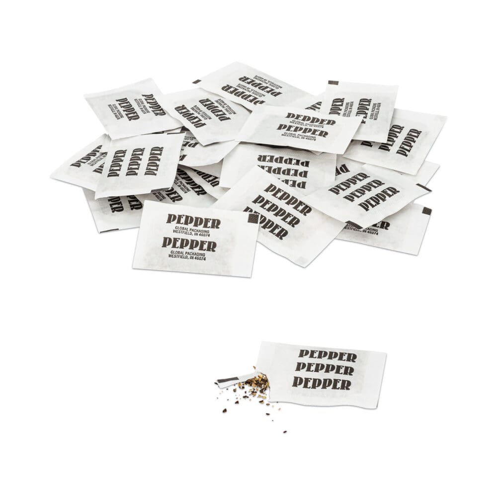 Pepper Packets, 0.1 g Packet, 3,000/Carton - Image 3