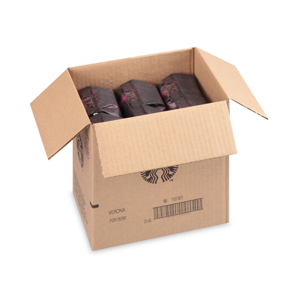 Caffe Verona Bold Whole Bean Coffee, 1 lb Bag, 6/Carton - Image 4