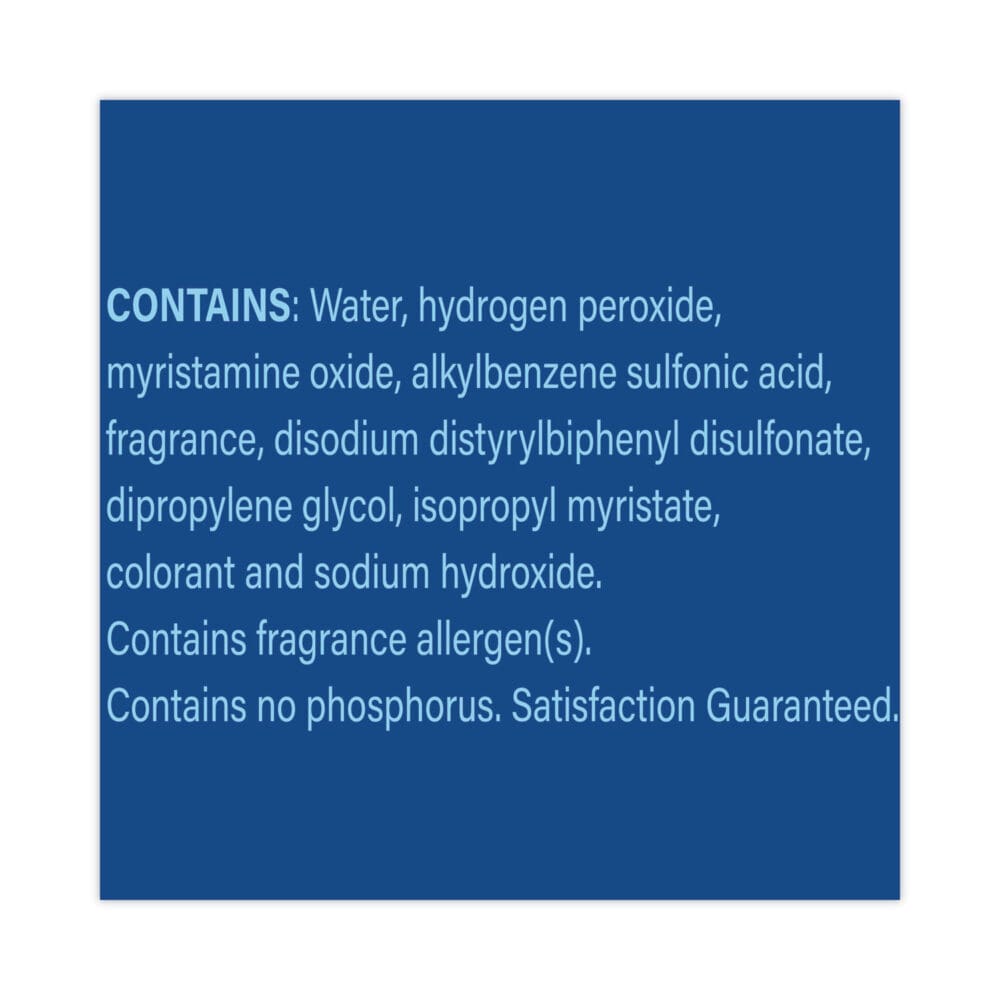 Stain Remover and Color Booster, Regular, 33 oz Bottle, 6/Carton - Image 8