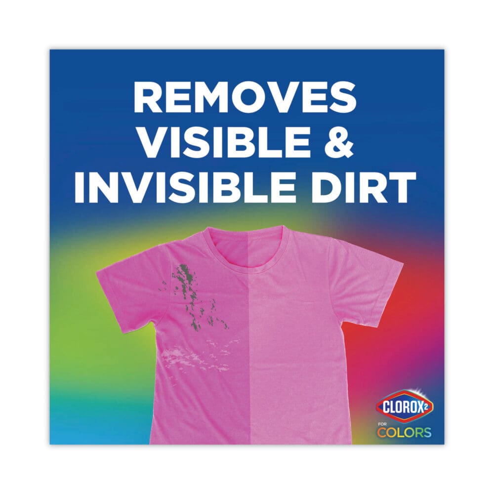 Stain Remover and Color Booster, Regular, 33 oz Bottle, 6/Carton - Image 3