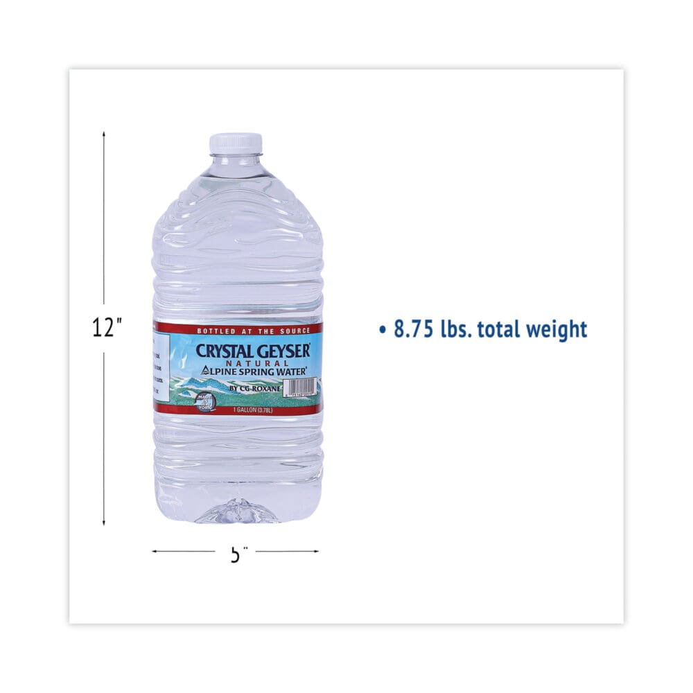 Alpine Spring Water, 1 Gal Bottle, 6/Carton, 48 Cartons/Pallet - Image 10