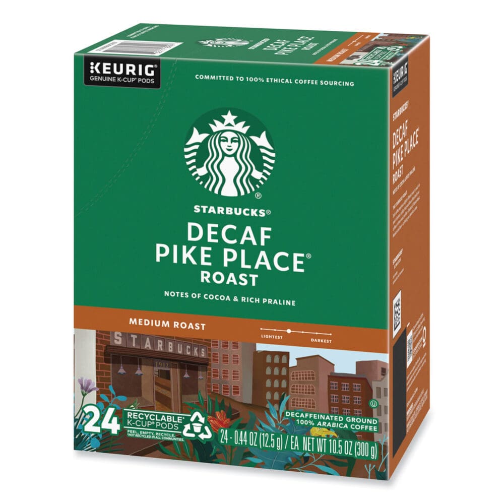 Pike Place Decaf Coffee K-Cups, 96/Carton - Image 2