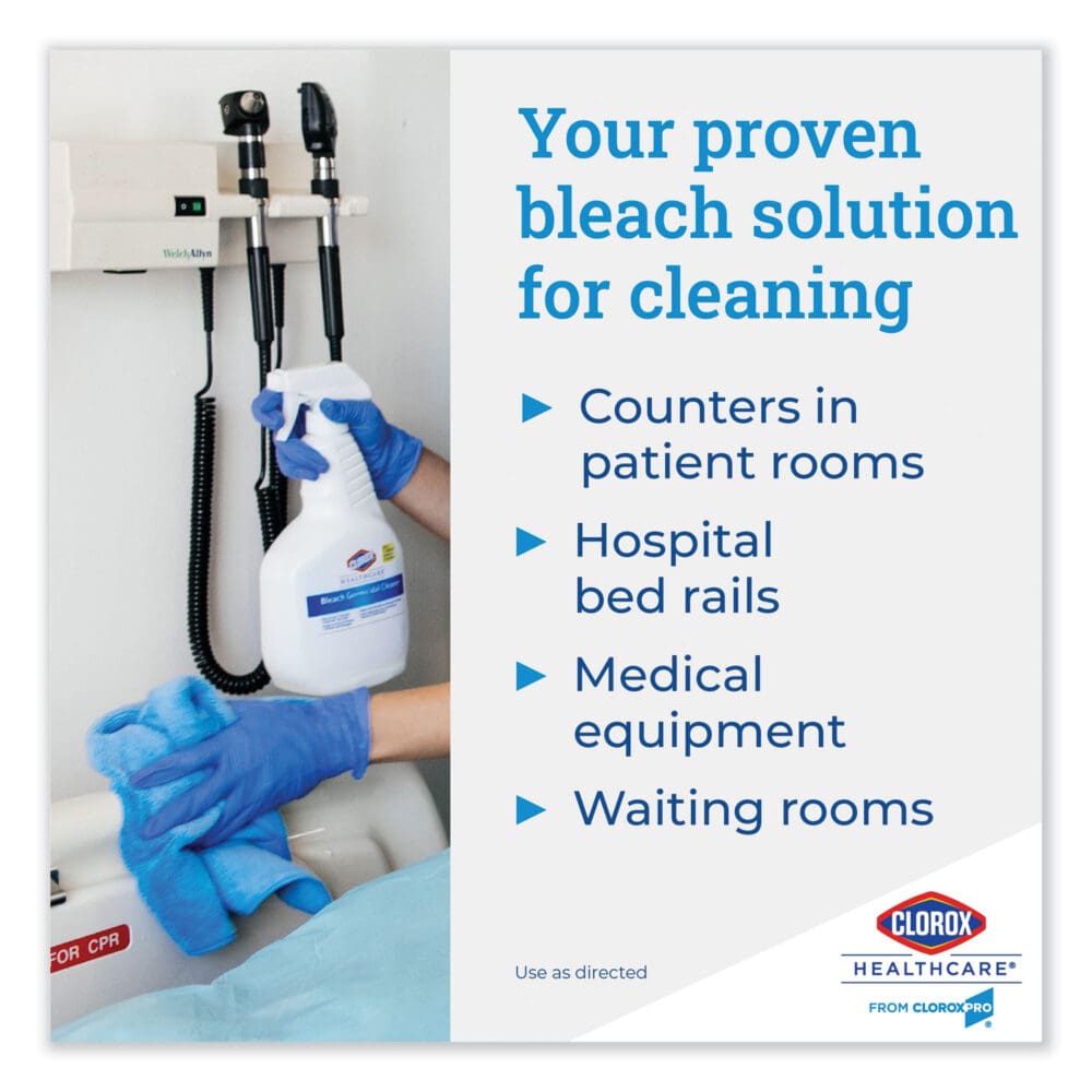 Bleach Germicidal Cleaner, 32 oz Pull-Top Bottle, 6/Carton - Image 6