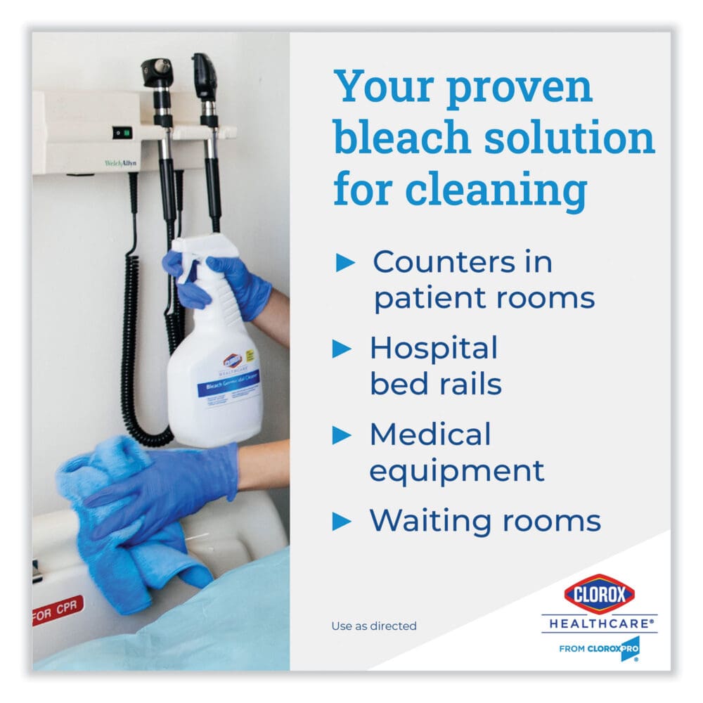 Bleach Germicidal Cleaner, 32 oz Spray Bottle, 6/Carton - Image 6