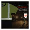 GloWear 8283BK Class 2 Lightweight Performance Hi-Vis T-Shirt, Polyester, 2X-Large, Lime, Ships in 1-3 Business Days - Image 4